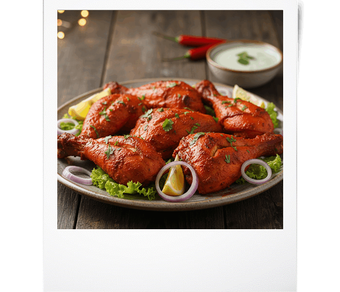 Poulet tandoori