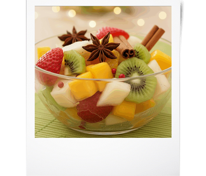 Salade de fruits aux épices